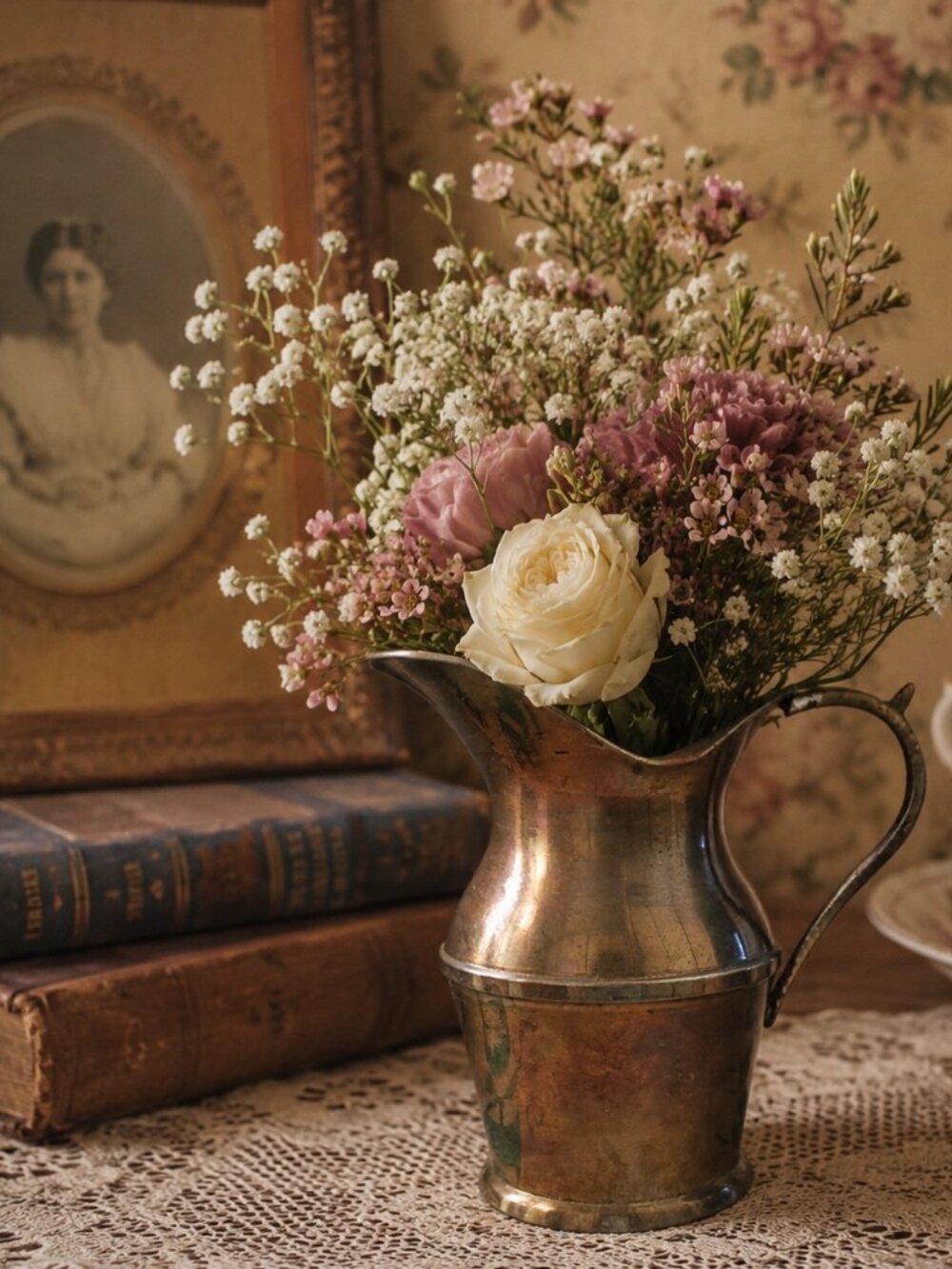 Brass pitcher small
